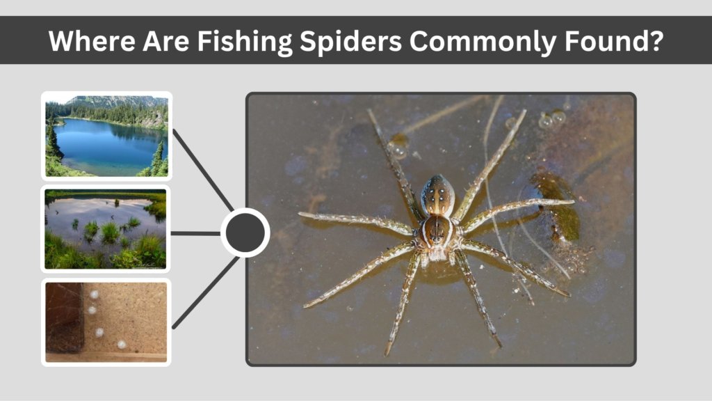 Where Are Fishing Spiders Commonly Found?