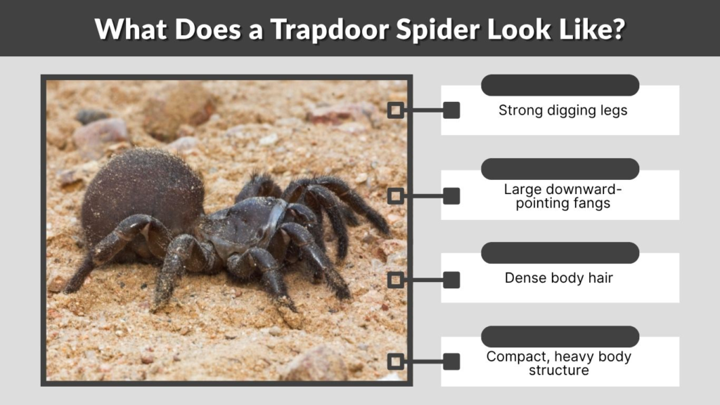What Does a Trapdoor Spider Look Like?
