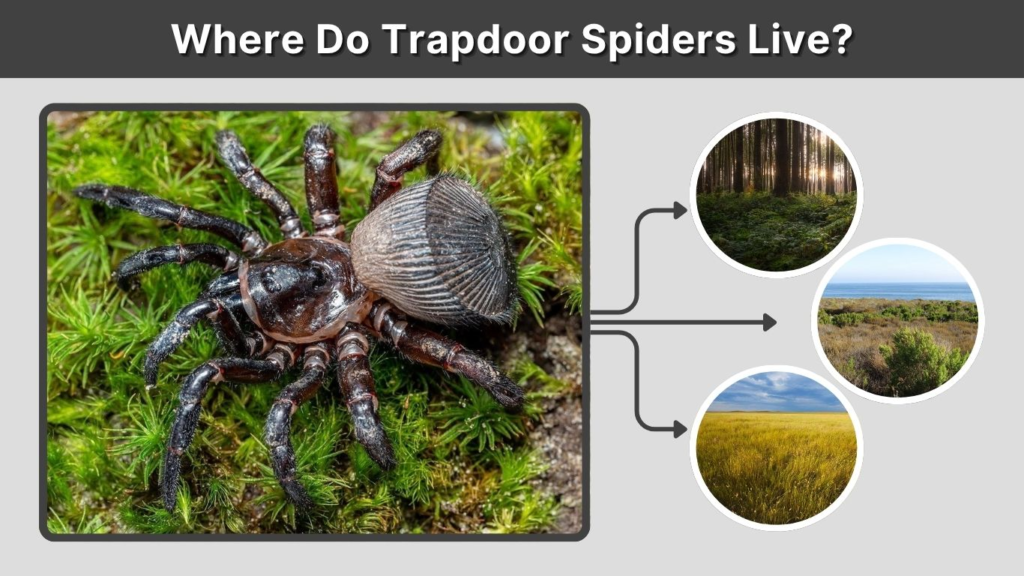 Where Do Trapdoor Spiders Live?