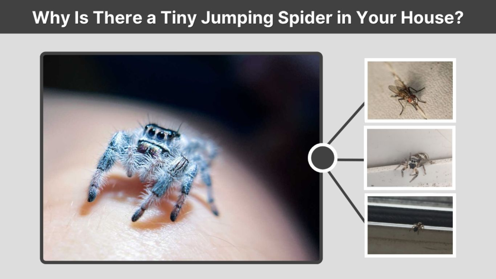 Why Is There a Tiny Jumping Spider in Your House?