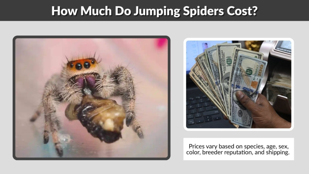 How Much Do Jumping Spiders Cost?