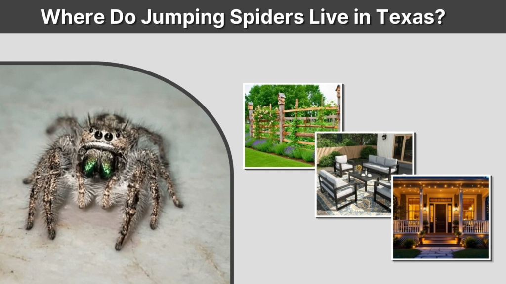 Where Do Jumping Spiders Live in Texas?