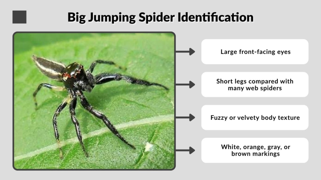 Big Jumping Spider Identification