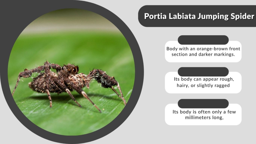 Portia Labiata Jumping Spider