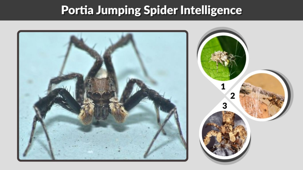 Portia Jumping Spider Intelligence