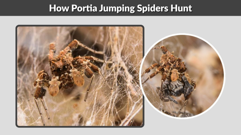 How Portia Jumping Spiders Hunt