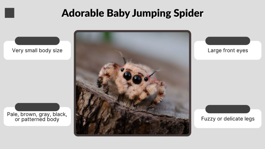 Adorable Baby Jumping Spider