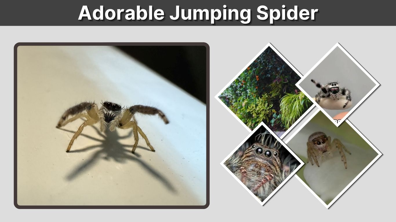 Adorable Jumping Spider: Cute Faces, Behavior and Facts