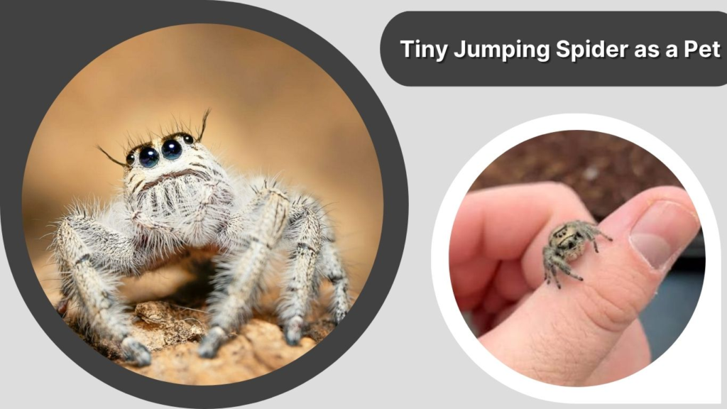 Tiny Jumping Spider as a Pet