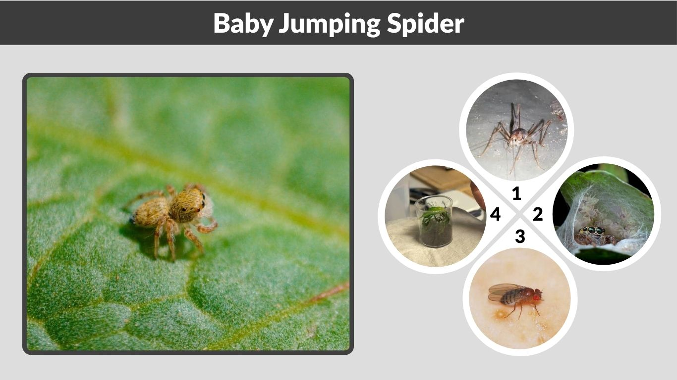 Baby Jumping Spider: Care, Size, Food, and Facts
