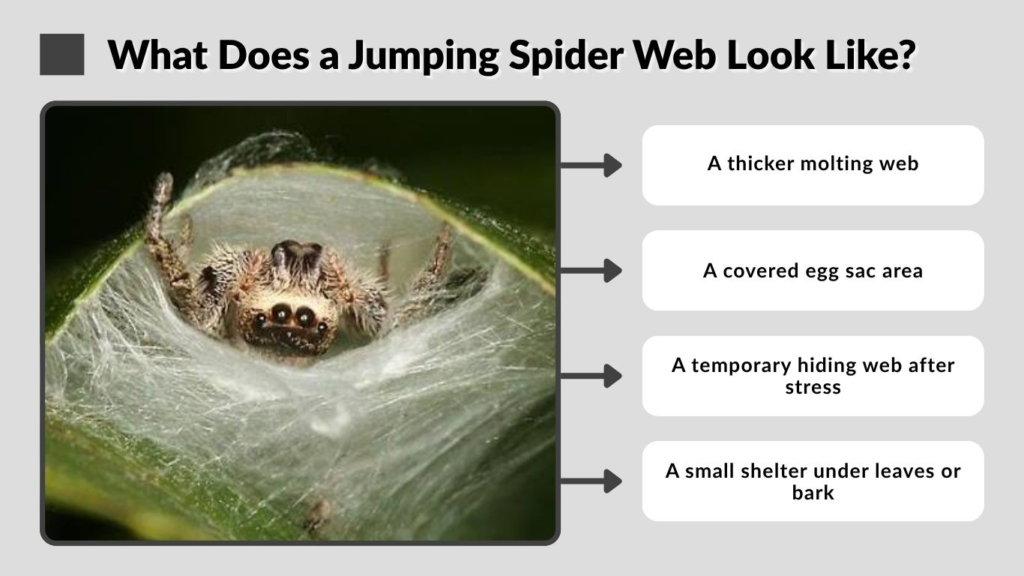 What Does a Jumping Spider Web Look Like?