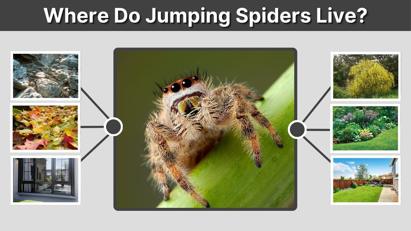 Where Do Jumping Spiders Live? 10 Common Places