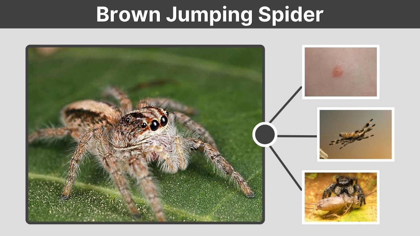 Brown Jumping Spider: Identification, Bite Risk and Facts