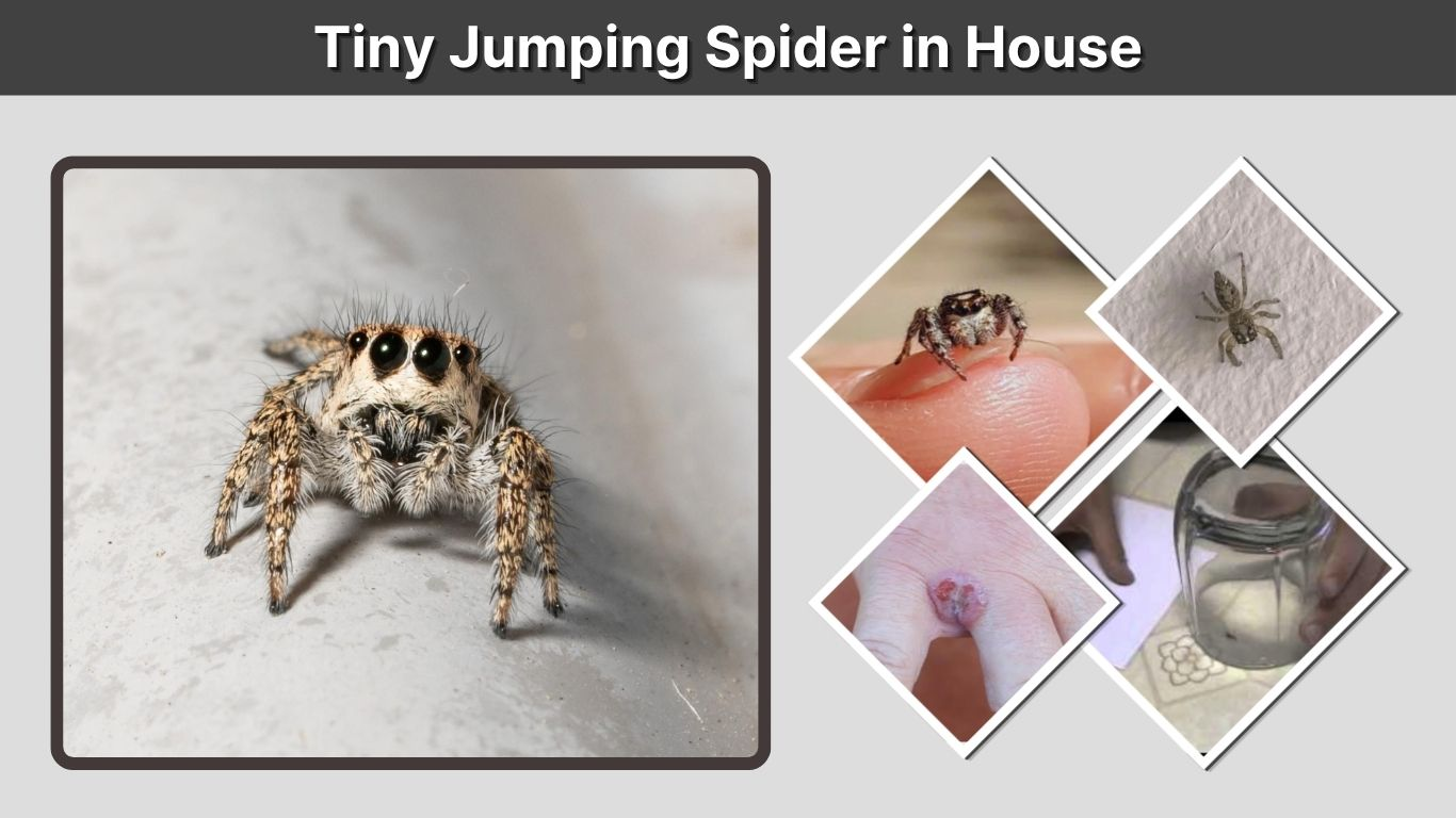 Tiny Jumping Spider in House: Is It Dangerous?