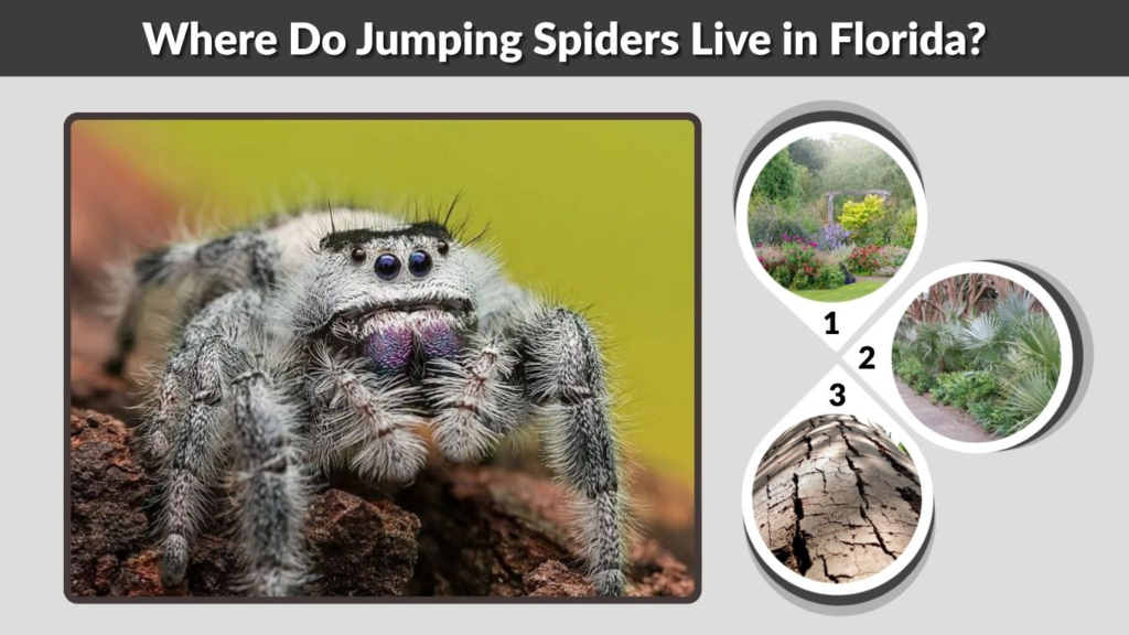 Where Do Jumping Spiders Live in Florida?