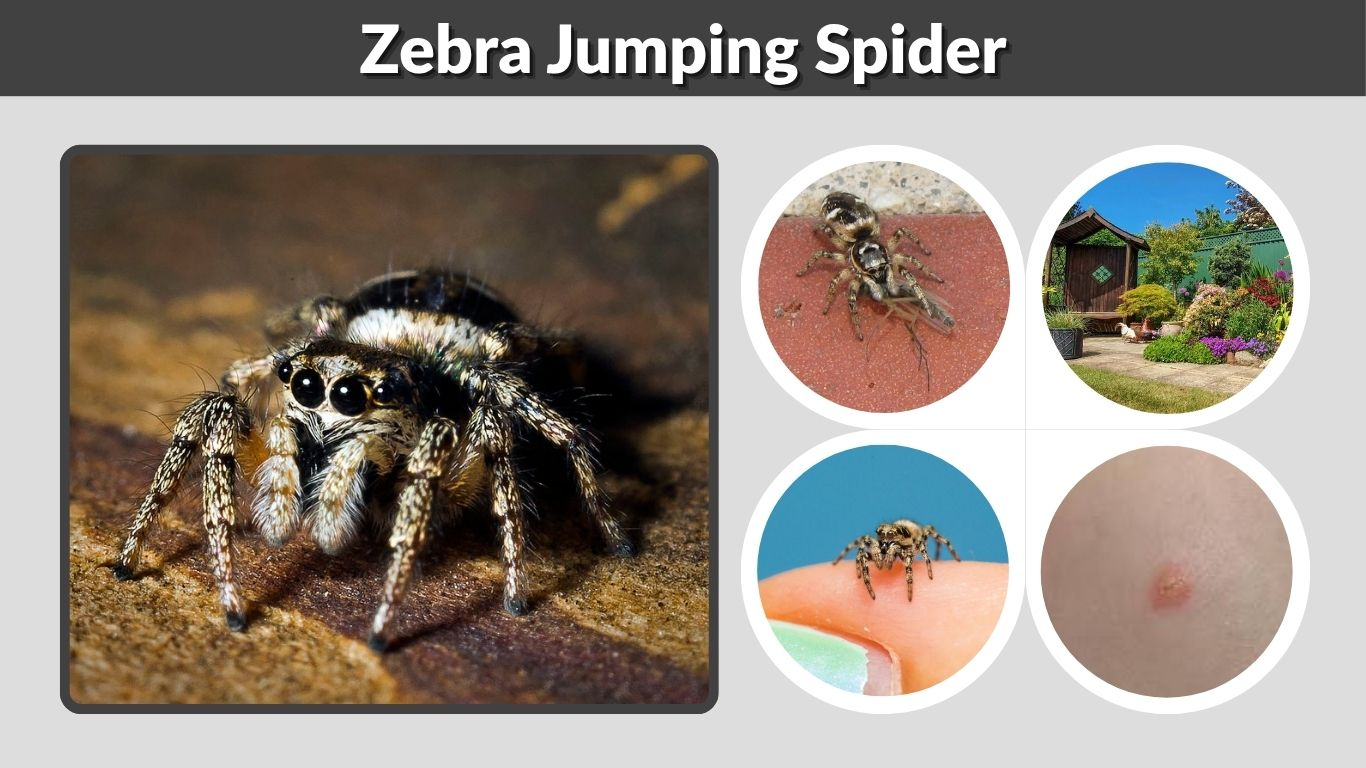 Zebra Jumping Spider: Identification, Bite, Size & Care