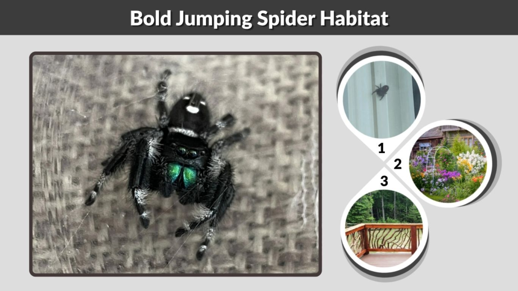 Bold Jumping Spider Habitat