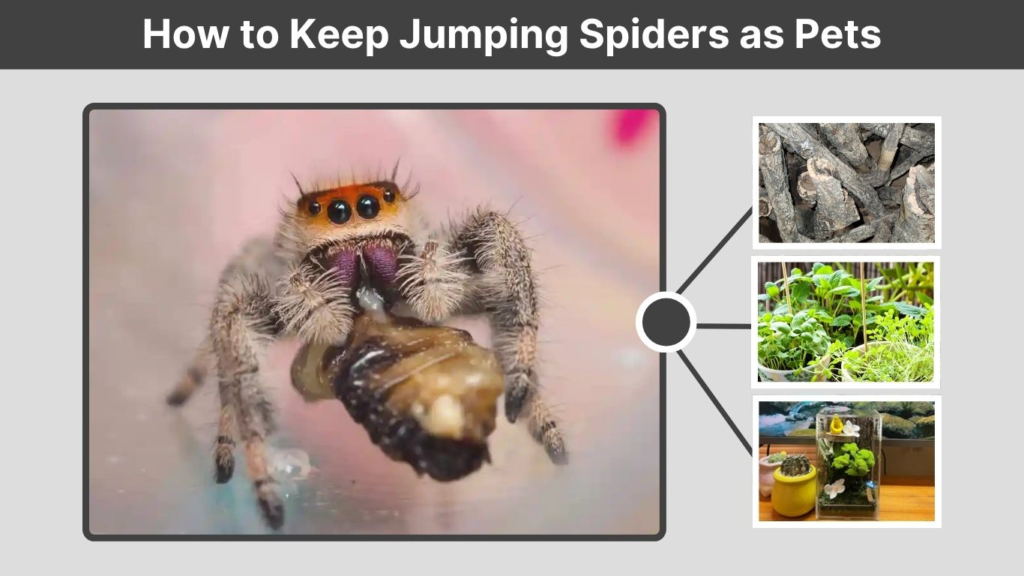 How to Keep Jumping Spiders as Pets