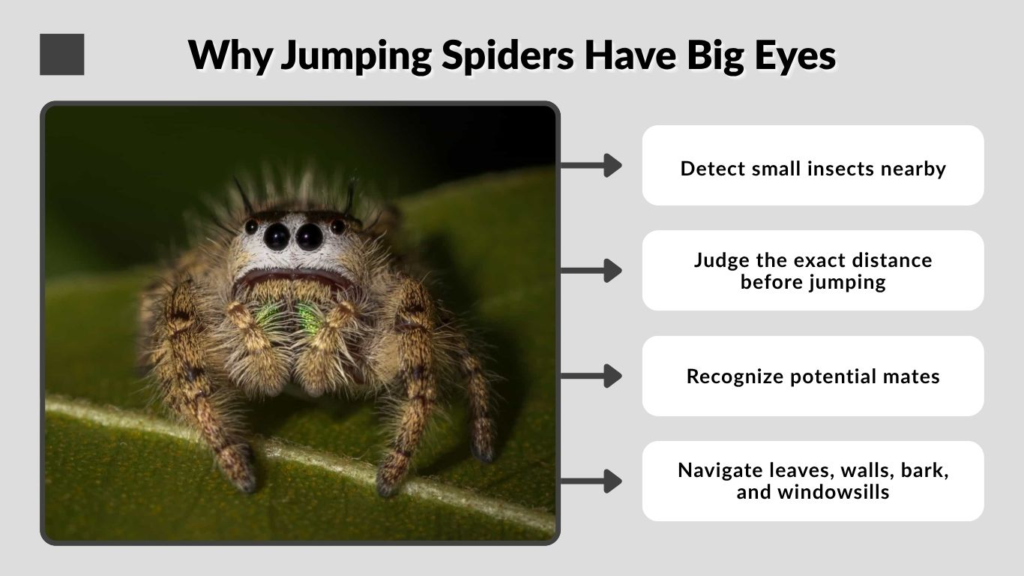 Why Jumping Spiders Have Big Eyes