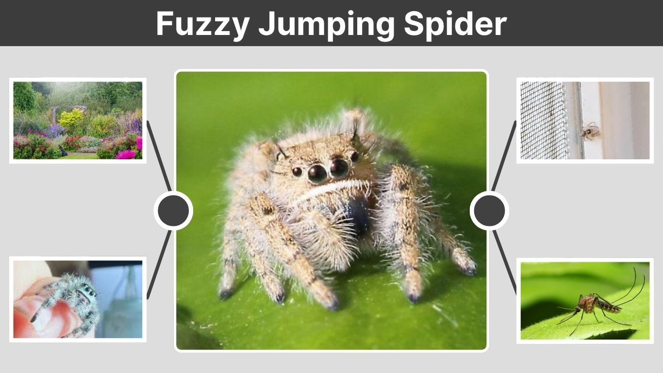 Fuzzy Jumping Spider: Looks, Bite, Habitat and Care