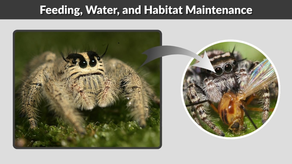Feeding, Water, and Habitat Maintenance