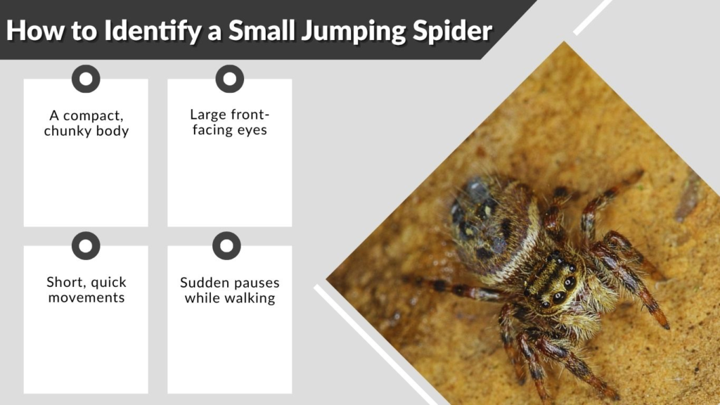 How to Identify a Small Jumping Spider
