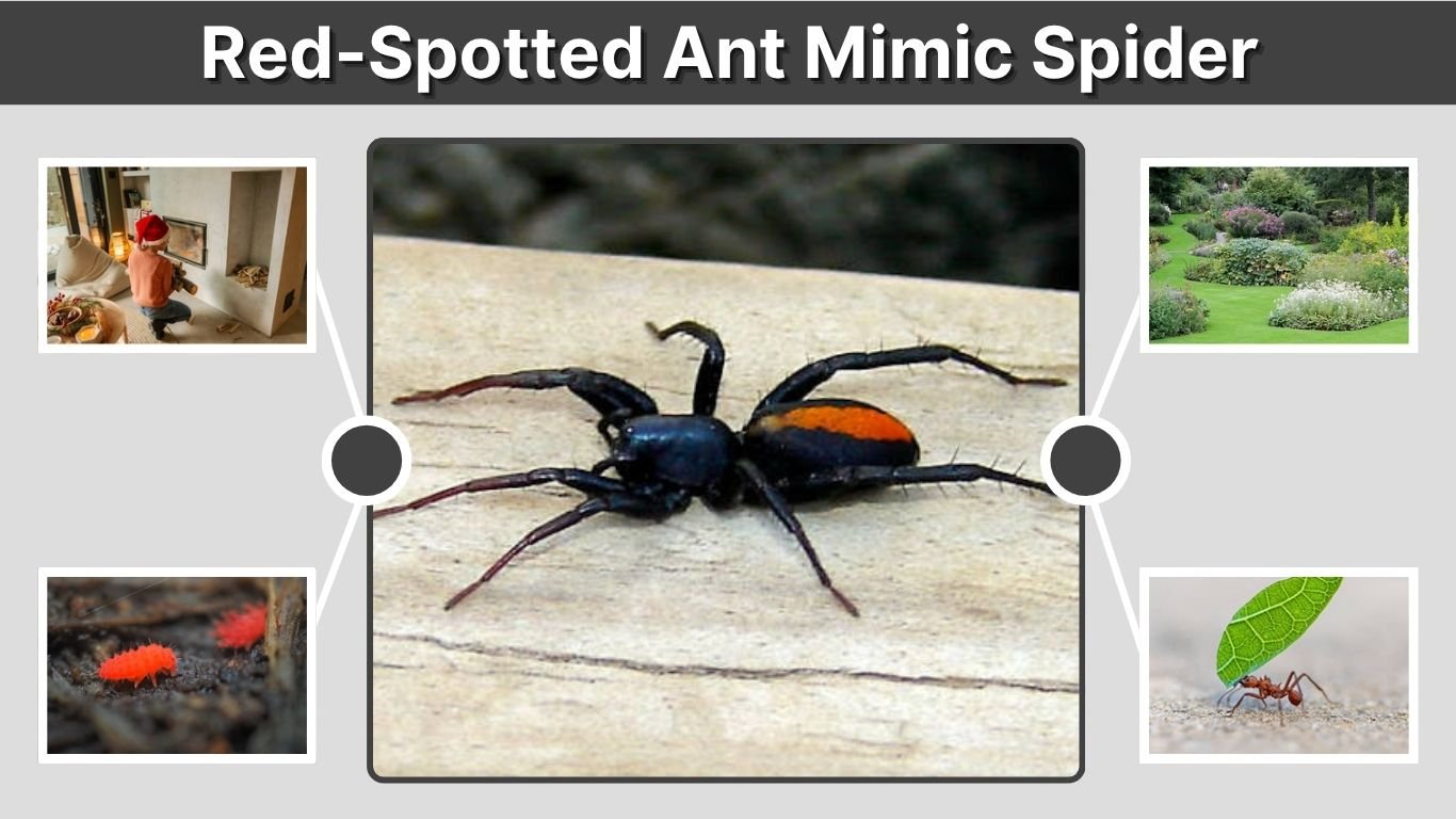 Red-Spotted Ant Mimic Spider: Bite, Venom, and Facts
