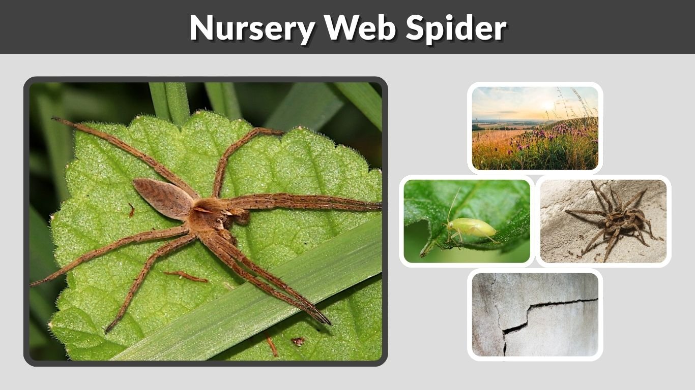 Nursery Web Spider: Bite, Size, Habitat, and Facts