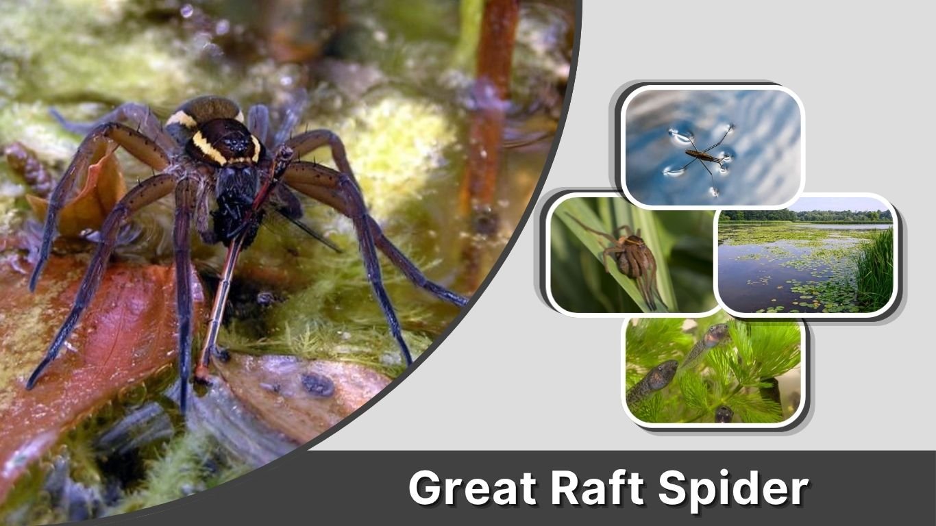 Great Raft Spider: Size, Bite, Habitat, Diet, and Facts