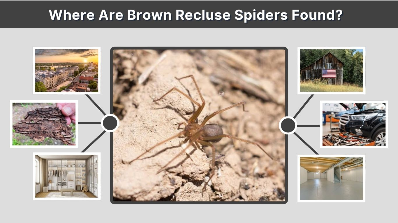 Where Are Brown Recluse Spiders Found?