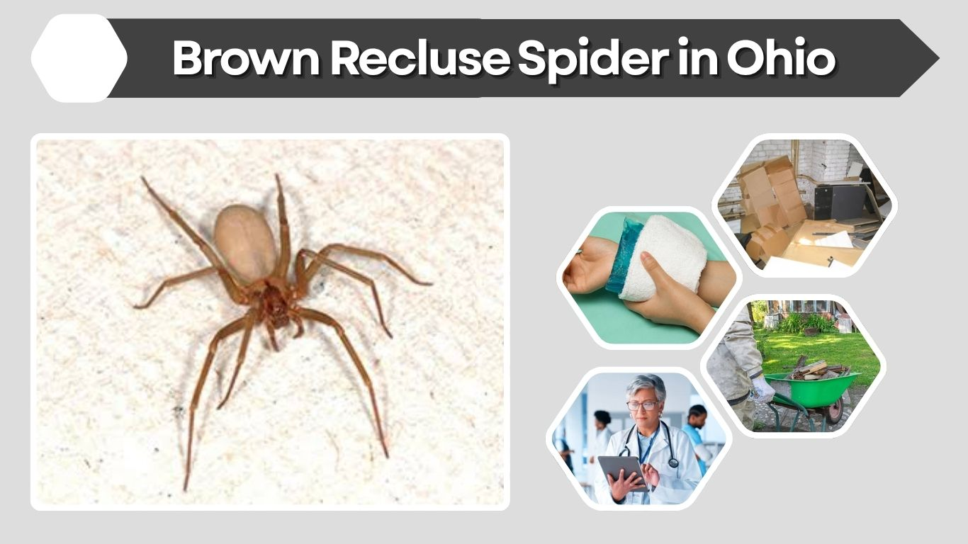 Brown Recluse Spider in Ohio: Range, Bites and ID
