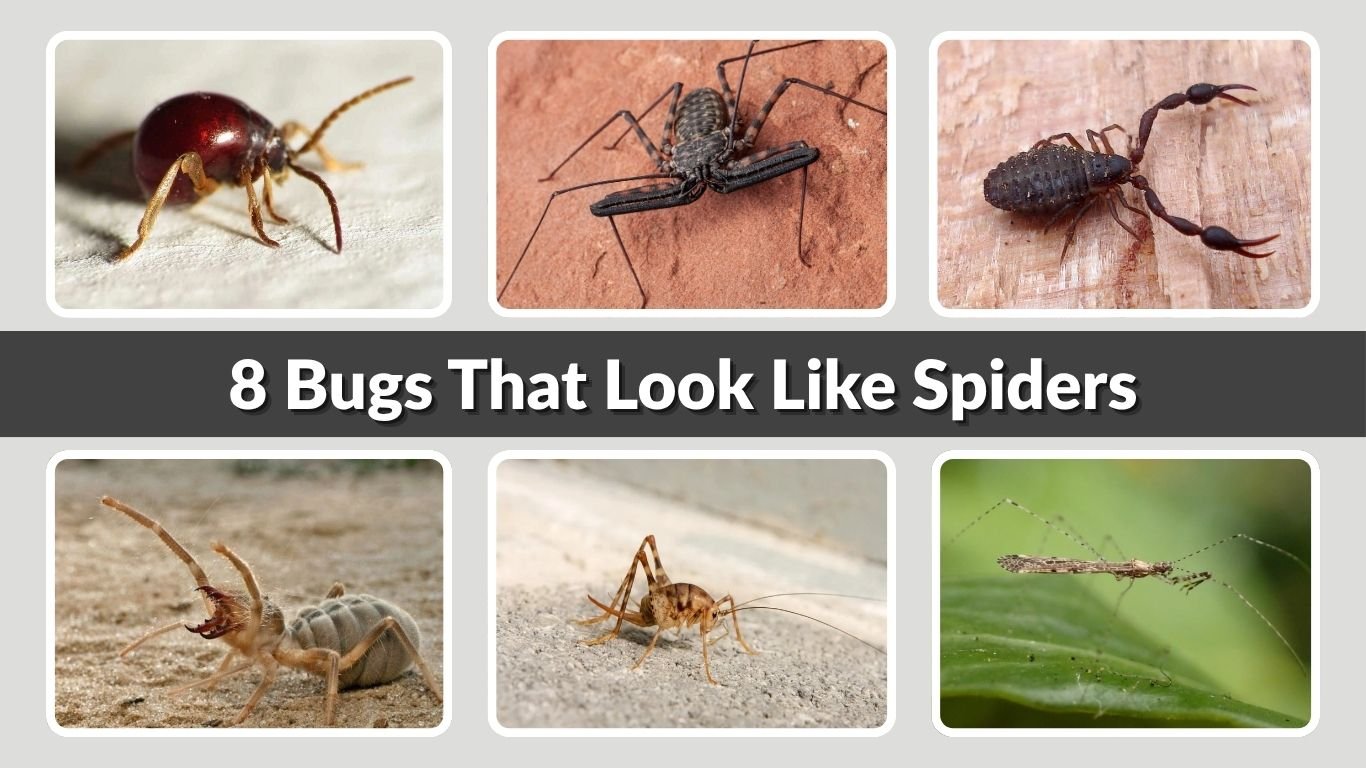 8 Bugs That Look Like Spiders but Are Not