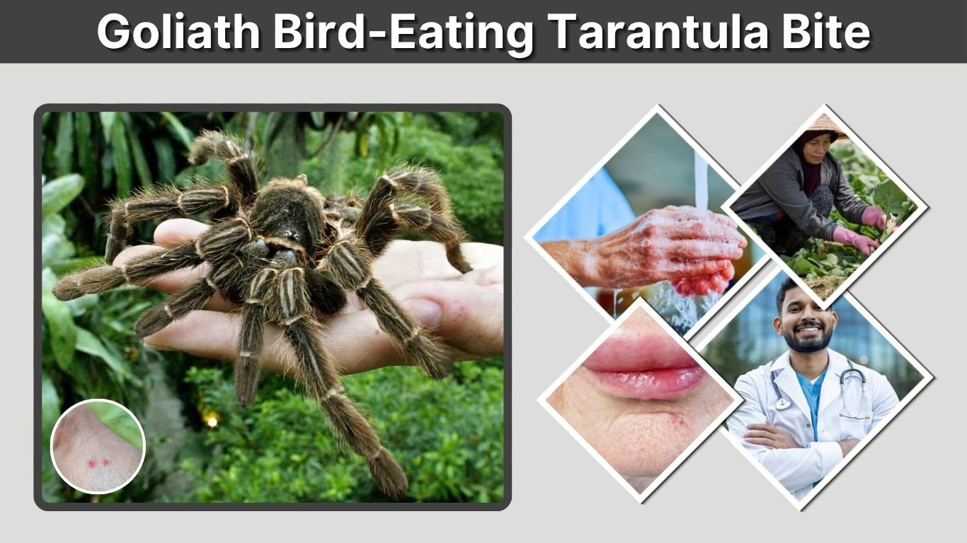 Goliath Bird-Eating Tarantula Bite: Symptoms, Risks, and Treatment