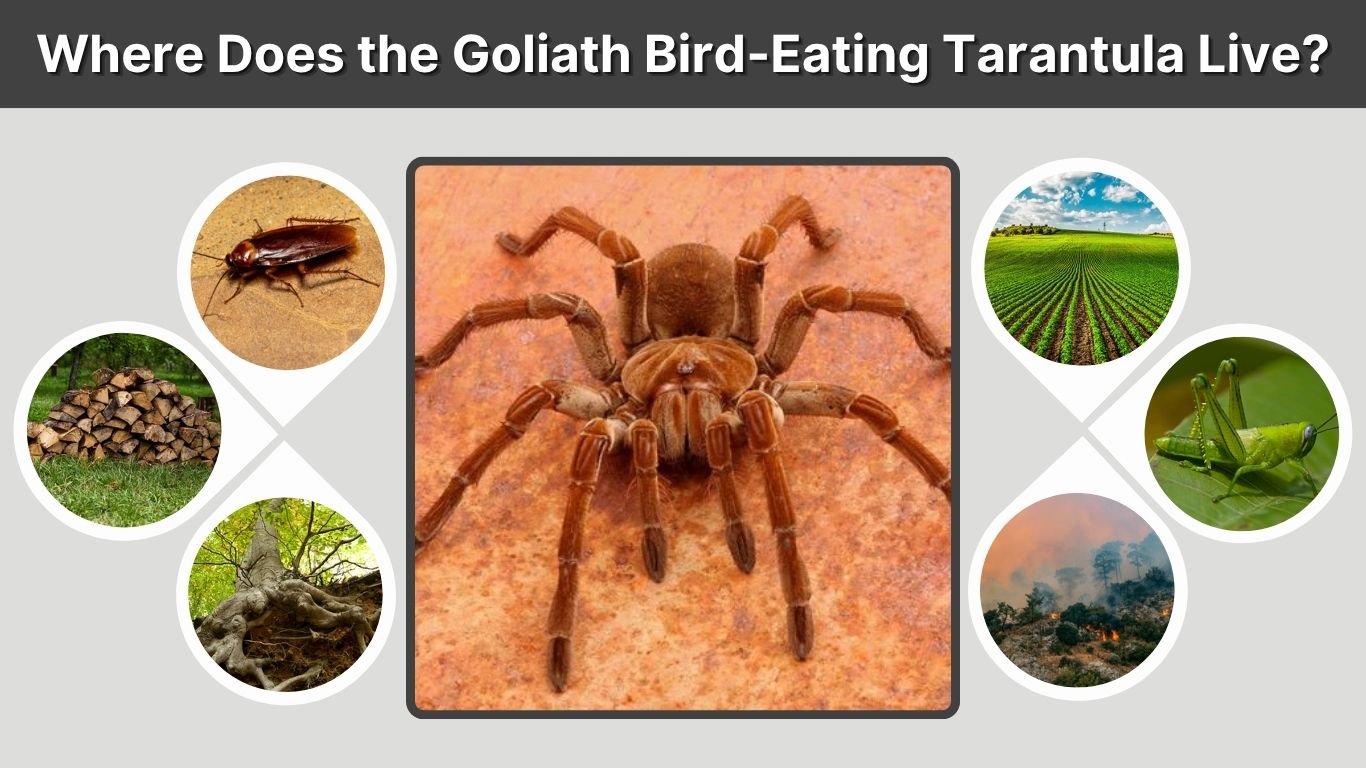 Where Does the Goliath Bird-Eating Tarantula Live?
