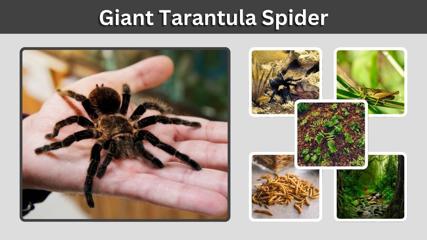 Giant Tarantula Spider: Size, Species, Habitat, and Care