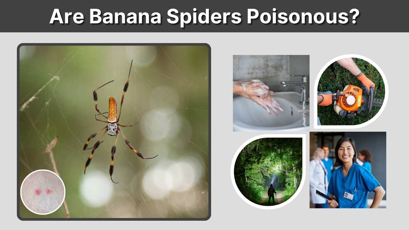 Are Banana Spiders Poisonous? Bite Risks, Symptoms and Safety