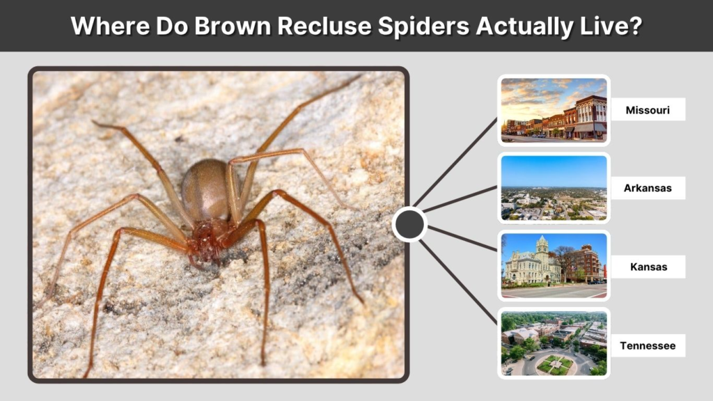 Where Do Brown Recluse Spiders Actually Live?