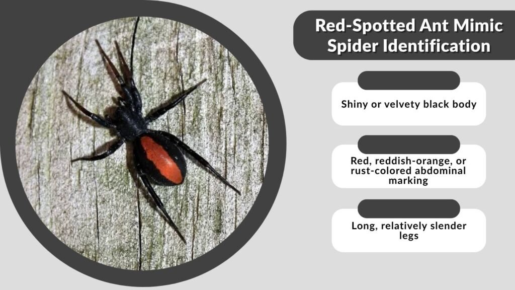 Red-Spotted Ant Mimic Spider Identification