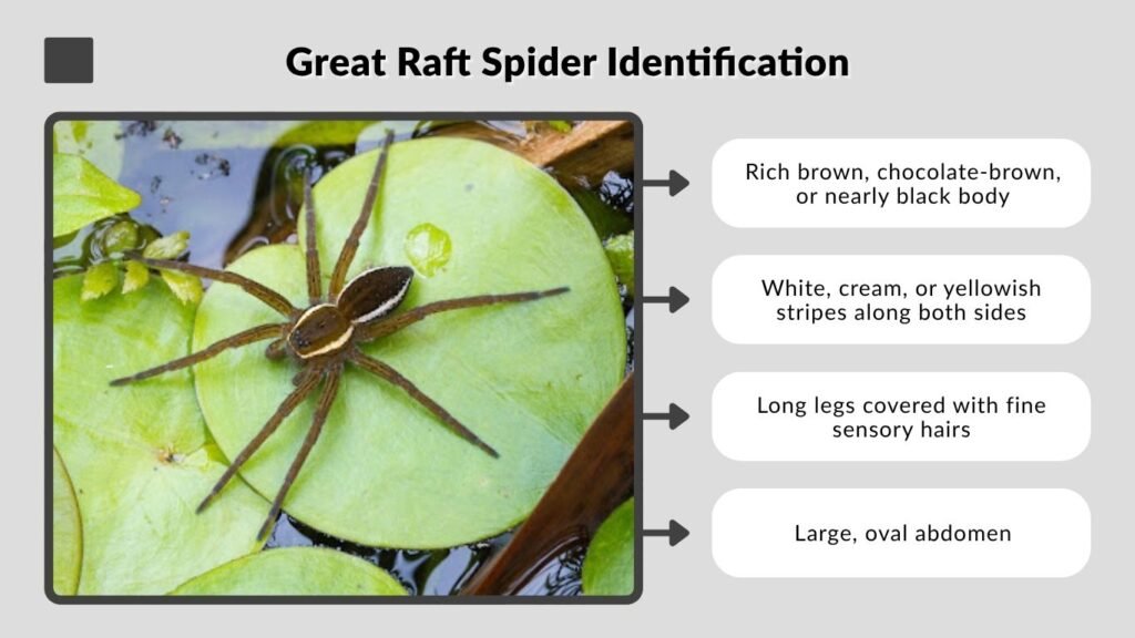 Great Raft Spider Identification