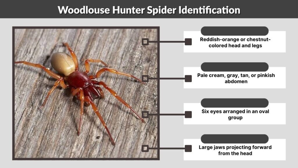 Woodlouse Hunter Spider Identification