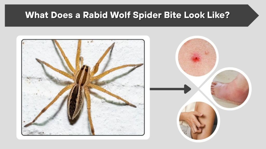 What Does a Rabid Wolf Spider Bite Look Like?
