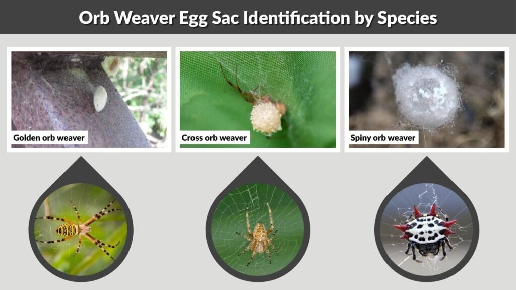 Orb Weaver Egg Sac Identification by Species