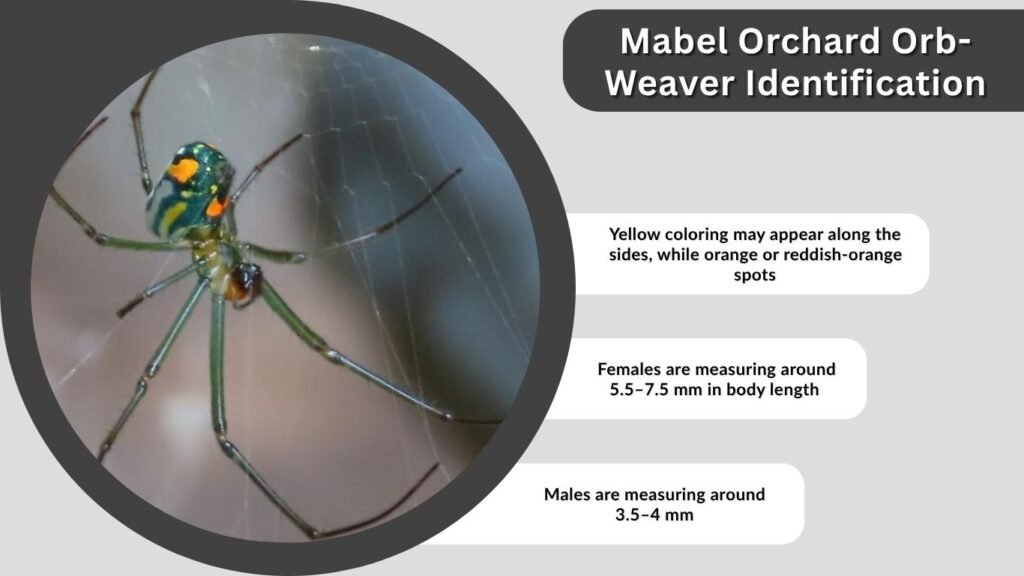 Mabel Orchard Orb-Weaver Identification