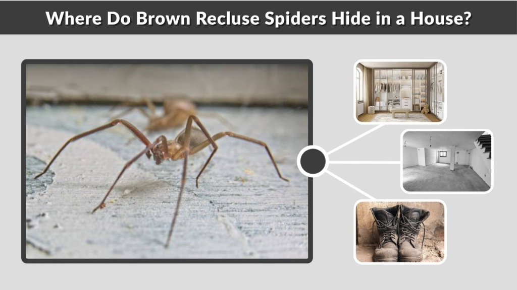 Where Do Brown Recluse Spiders Hide in a House?