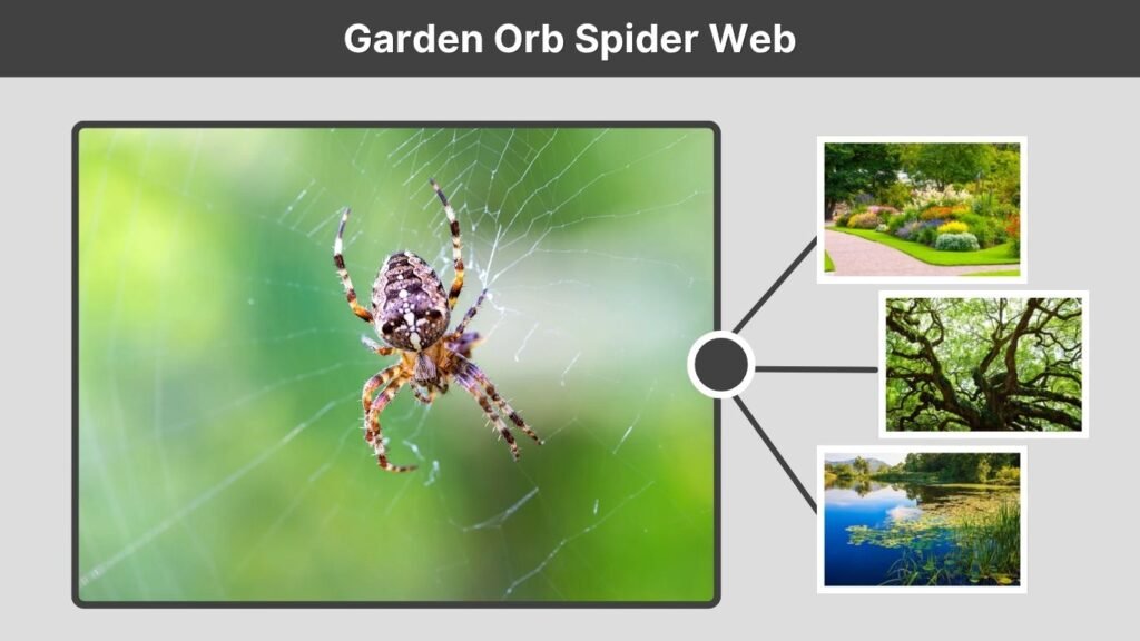 Garden Orb Spider Web