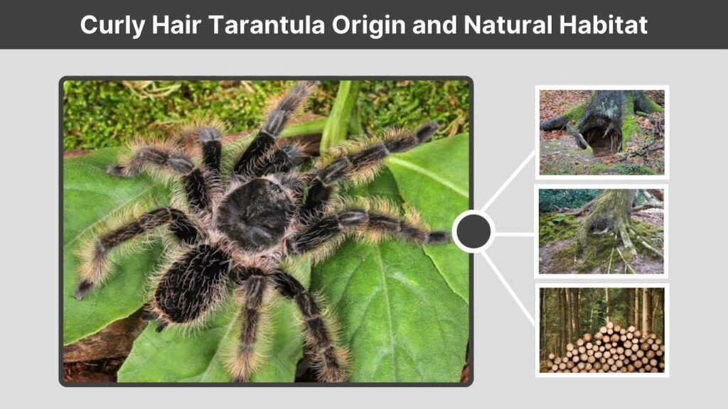 Curly Hair Tarantula Origin and Natural Habitat