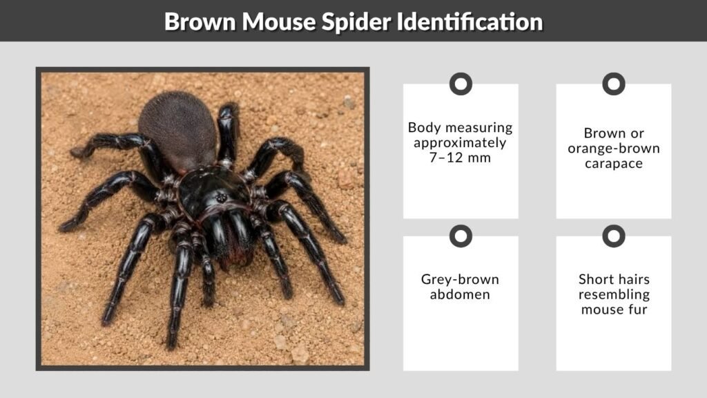 Brown Mouse Spider Identification