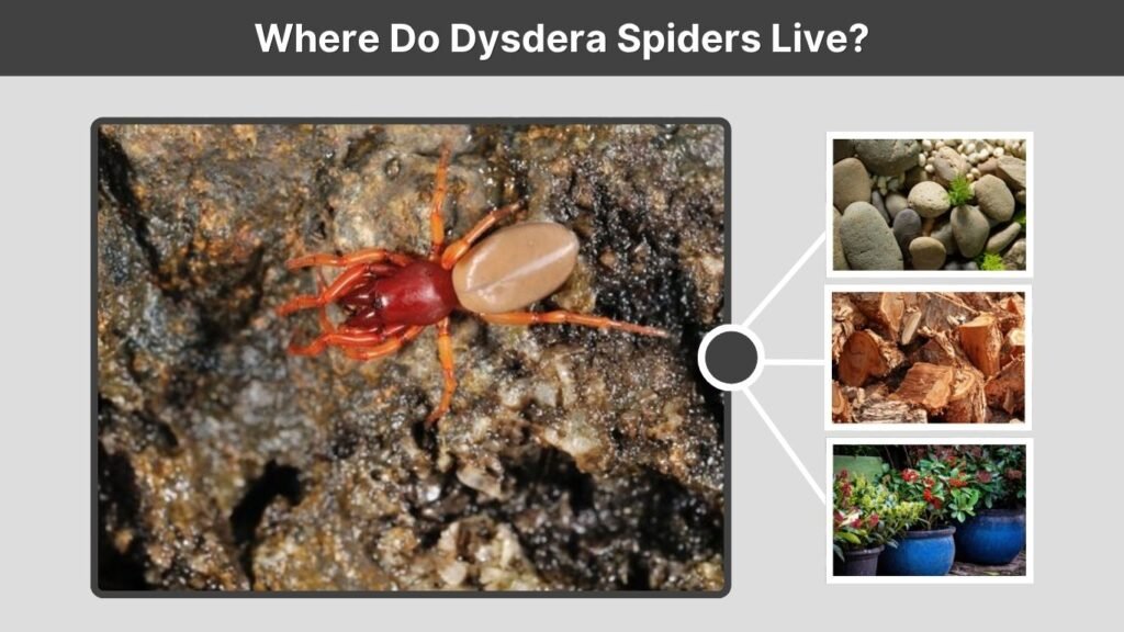 Where Do Dysdera Spiders Live?