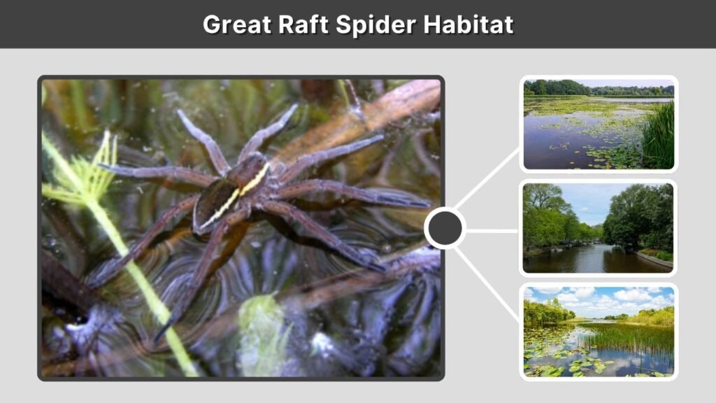 Great Raft Spider Habitat