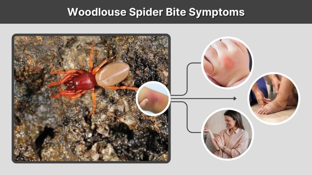 Woodlouse Spider Bite Symptoms
